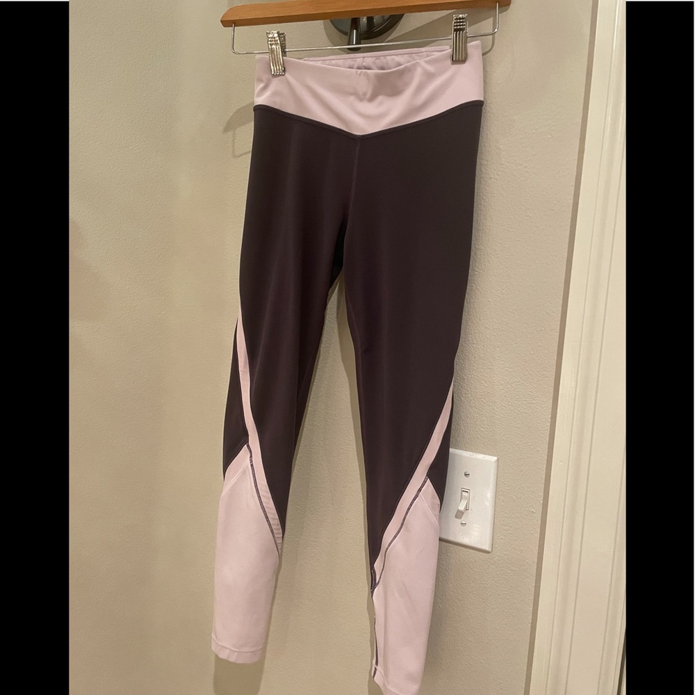 Athleta Girl Leggings, Powervita, size L 12, excellent condition
